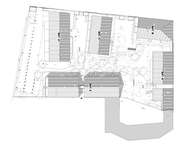 maison du conseil général de l'isère plan d'étage courant